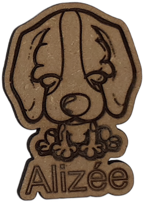 Magnet - Chiot personnalisable